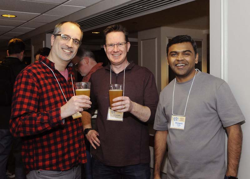 Mike Dewey, Kristian House, Mangesh Ghogre